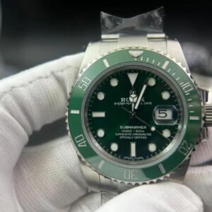 V5 version Submariner 116610 LV Green Ceramic Clean Factory 1:1 Best Edition 904L SS Case and Bracelet VR3135