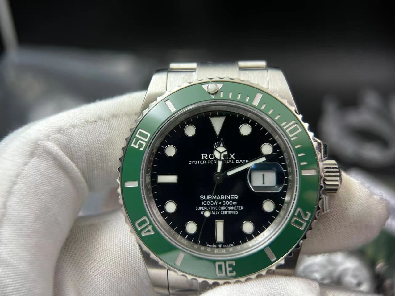 Submariner 41mm 126610 LV Kermit 904L Steel VSF 1:1 Best Edition VS3235 - Image 2