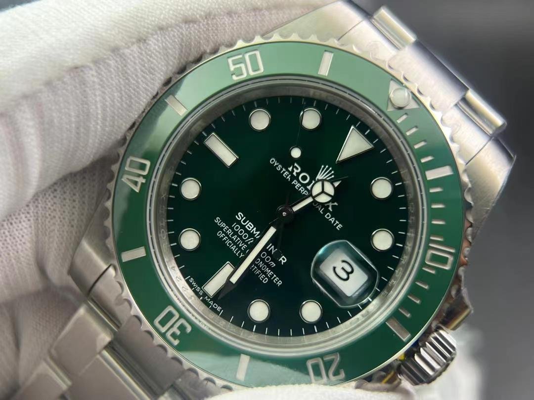 Submariner 116610 LV Green Ceramic 904L Steel VSF 1:1 Best Edition VS3135 - Image 3