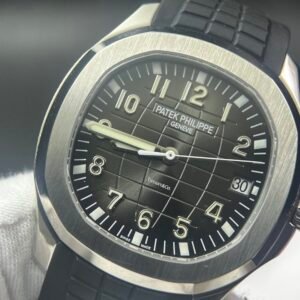 Aquanaut 5167 SS Tiffany Gray Dial on Black Rubber Strap Based on 3KF Super Clone V2