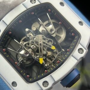 RM27-02 Carbon Fiber Case Men’s Nylon Strap Watch