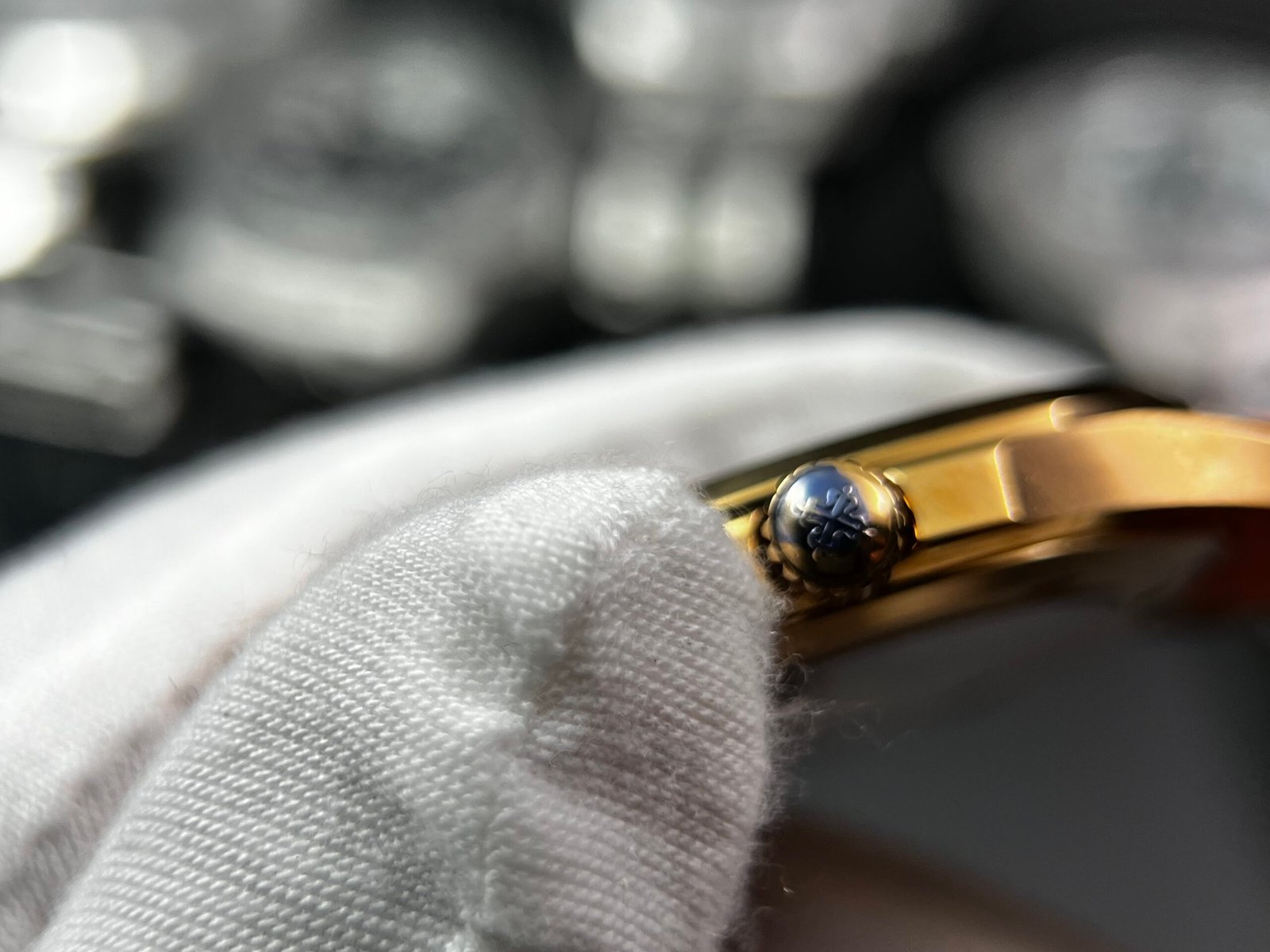 Aquanaut 5167R SS 3KF Best Edition Gray Dial on Orange Rubber Strap A324 Super Clone V2 - Image 7