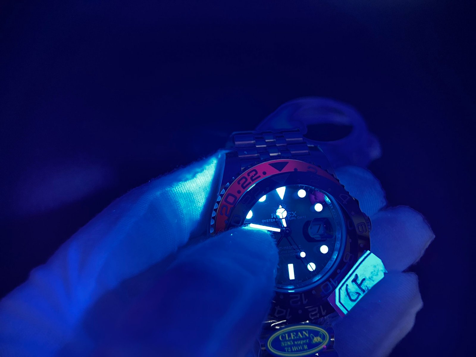 GMT-Master II 126710 BLRO Upgrade Close Genuine Red/Blue Ceramic 904L Steel Clean Factory Best Edition on Jubilee and oyster Bracelet DD3285 V3 version - Image 20