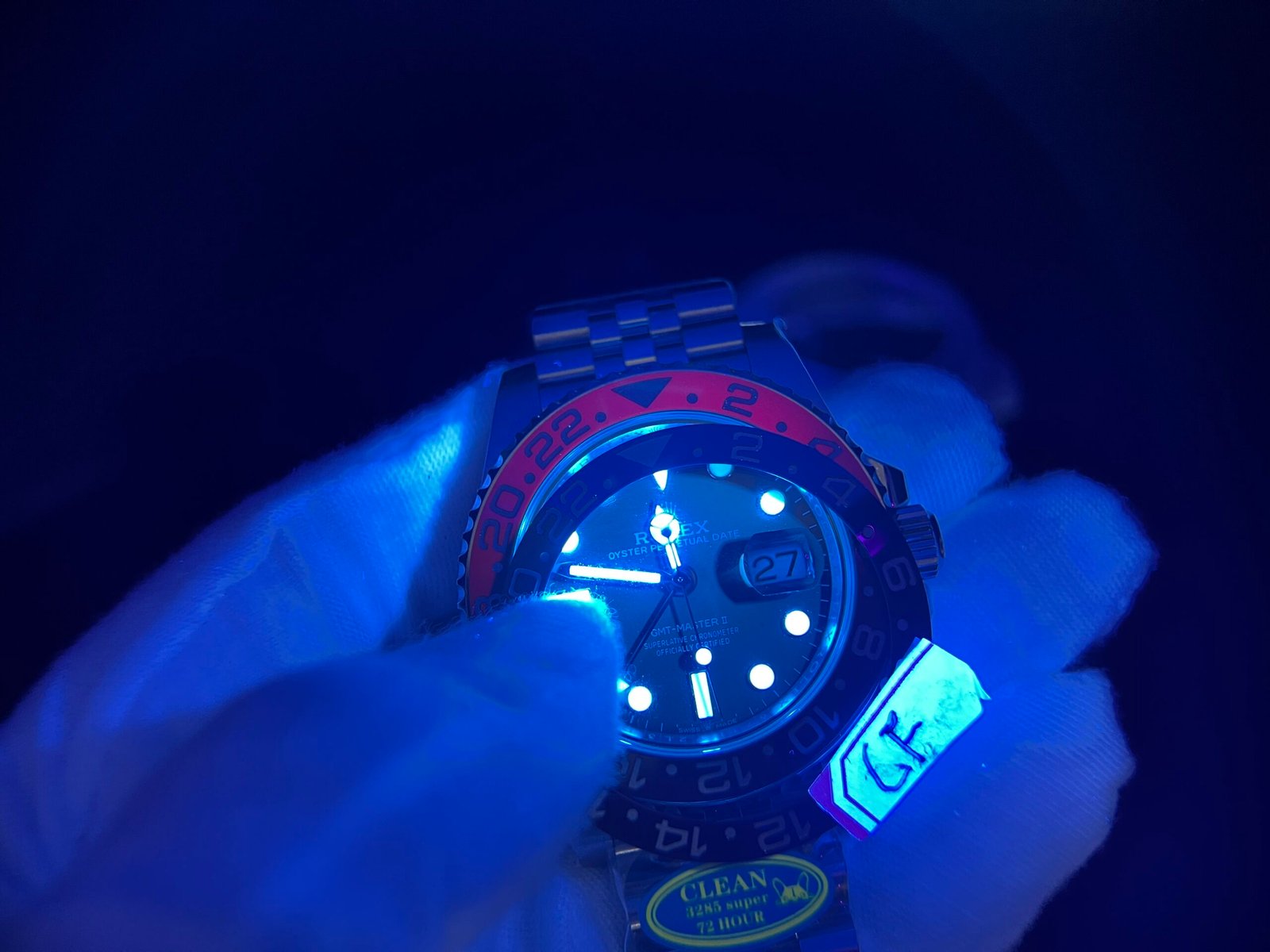 GMT-Master II 126710 BLRO Upgrade Close Genuine Red/Blue Ceramic 904L Steel Clean Factory Best Edition on Jubilee and oyster Bracelet DD3285 V3 version - Image 19