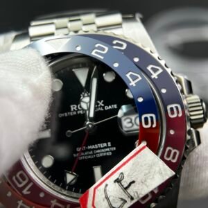 GMT-Master II 126710 BLRO Upgrade Close Genuine Red/Blue Ceramic 904L Steel Clean Factory Best Edition on Jubilee and oyster Bracelet DD3285 V3 version