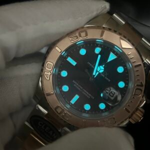 Yacht-Master 126621 SS/RG Clean Factory 904L Steel Brown Dial on SS/RG Bracelet VR3235