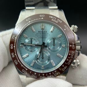 Daytona 116506 Clean 1:1 Best Edition Ice Blue Dial Crystal Markers on SS Bracelet SA4130