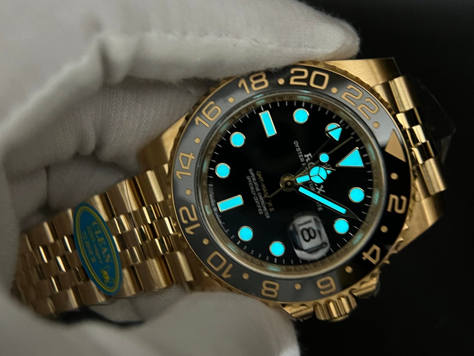 GMT Master II 126718 Clean 1:1 Best Edition Black Dial on Jubilee Bracelet DD3285 - Image 17