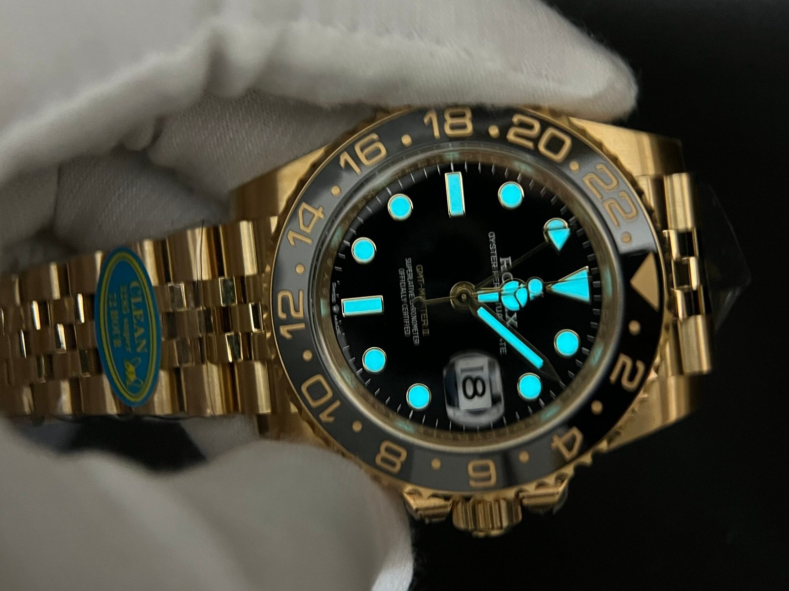 GMT Master II 126718 Clean 1:1 Best Edition Black Dial on Jubilee Bracelet DD3285 - Image 18