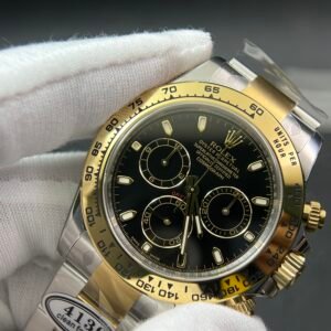 Daytona 116503 Clean 1:1 Best Edition Black Dial on YG/SS Bracelet SA4130 V3