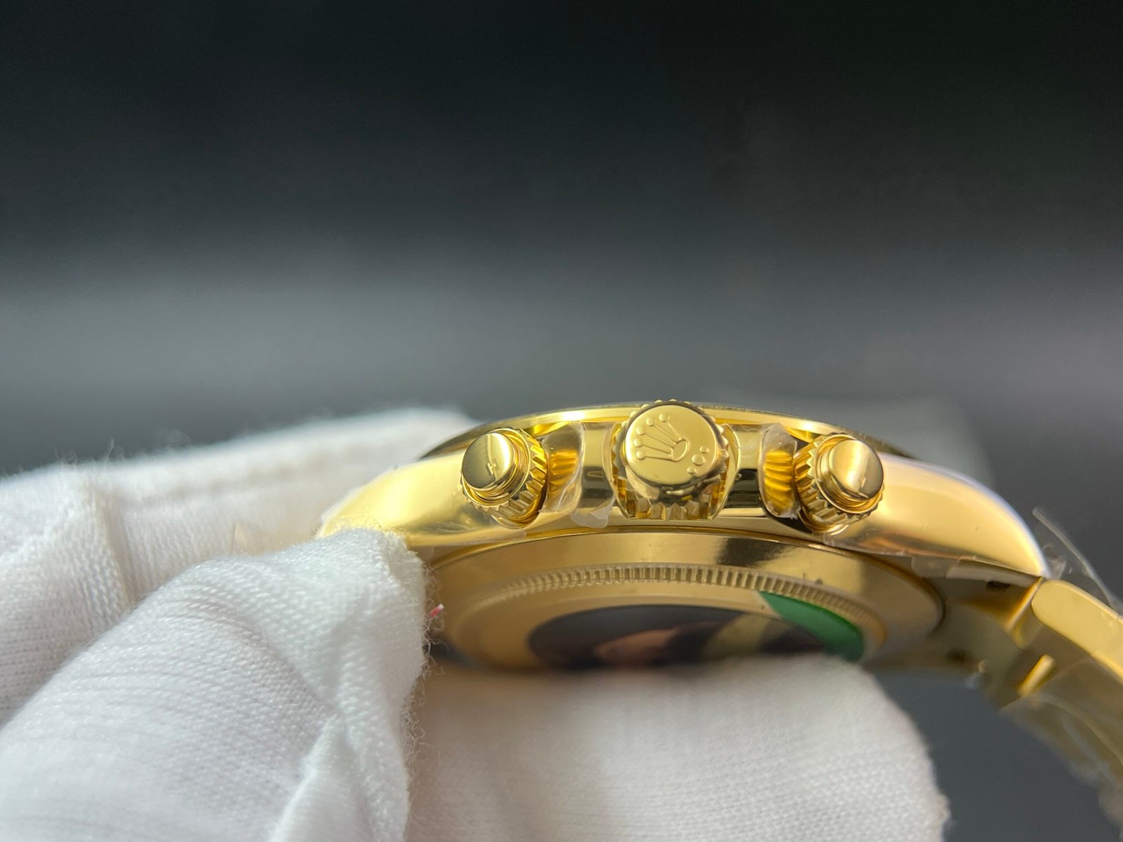 Daytona 116508 Clean Factory Best Edition 904L Steel Green Dial on YG Bracelet SA4130 - Image 10