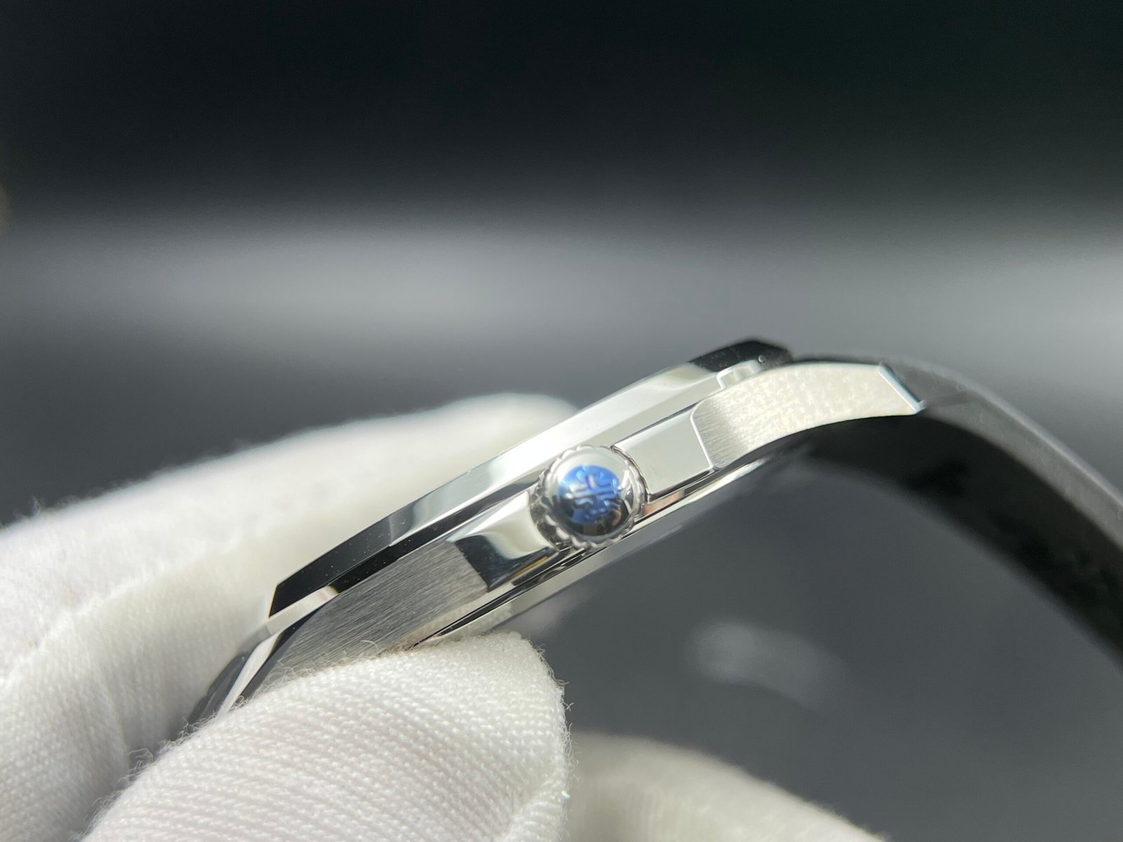 Aquanaut 5167 SS 3KF Best Edition Gray Dial on Black Rubber Strap A330 Super Clone V3 - Image 11