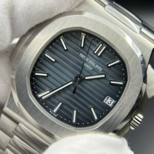 Nautilus 5711/1A 3KF 1:1 Best Edition Blue Textured Dial on SS Bracelet A324 Super Clone V2