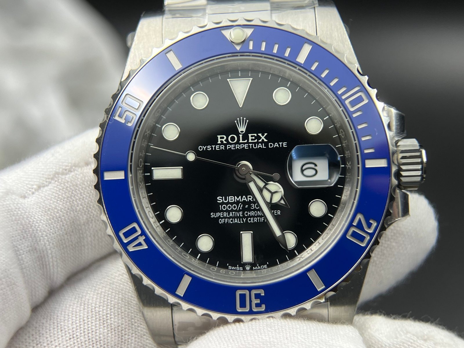 Submariner 41mm 126619 LB Blue Ceramic 904L Steel VSF 1:1 Best Edition VS3235 - Image 7