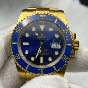 Submariner 116613 LB Blue Ceramic YG Plated 904L Steel Clean Factory 1:1 Best Edition VS3135