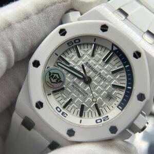 Royal Oak Offshore Diver 15707 White Ceramic APSF 1:1 Best Edition SA3120 Super Clone