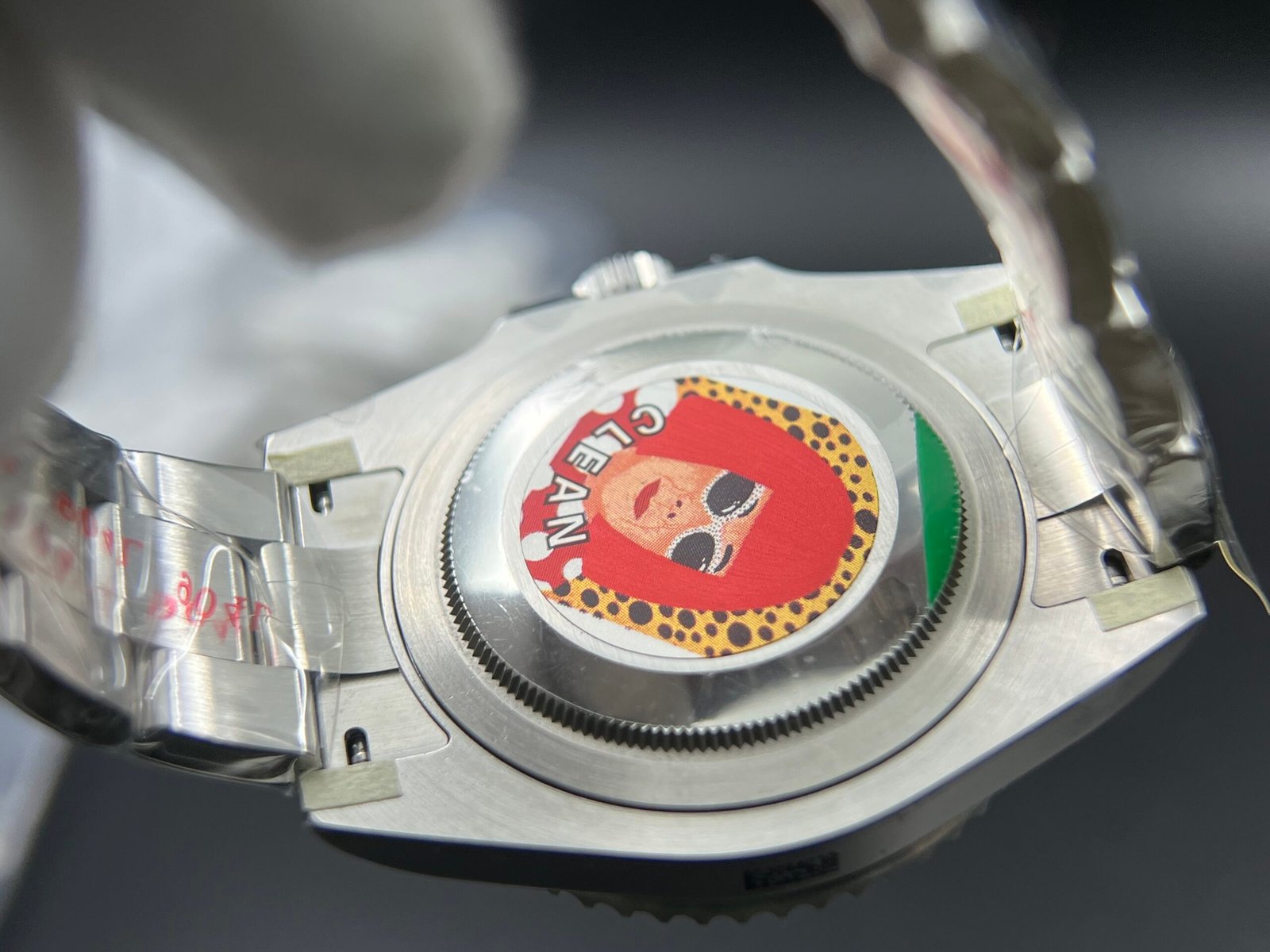 GMT-Master II 126710GRNR Black/gray Ceramic 904L Steel Clean Factory Best Edition on Jubilee and oyster Bracelet DD3285 V3 version - Image 15