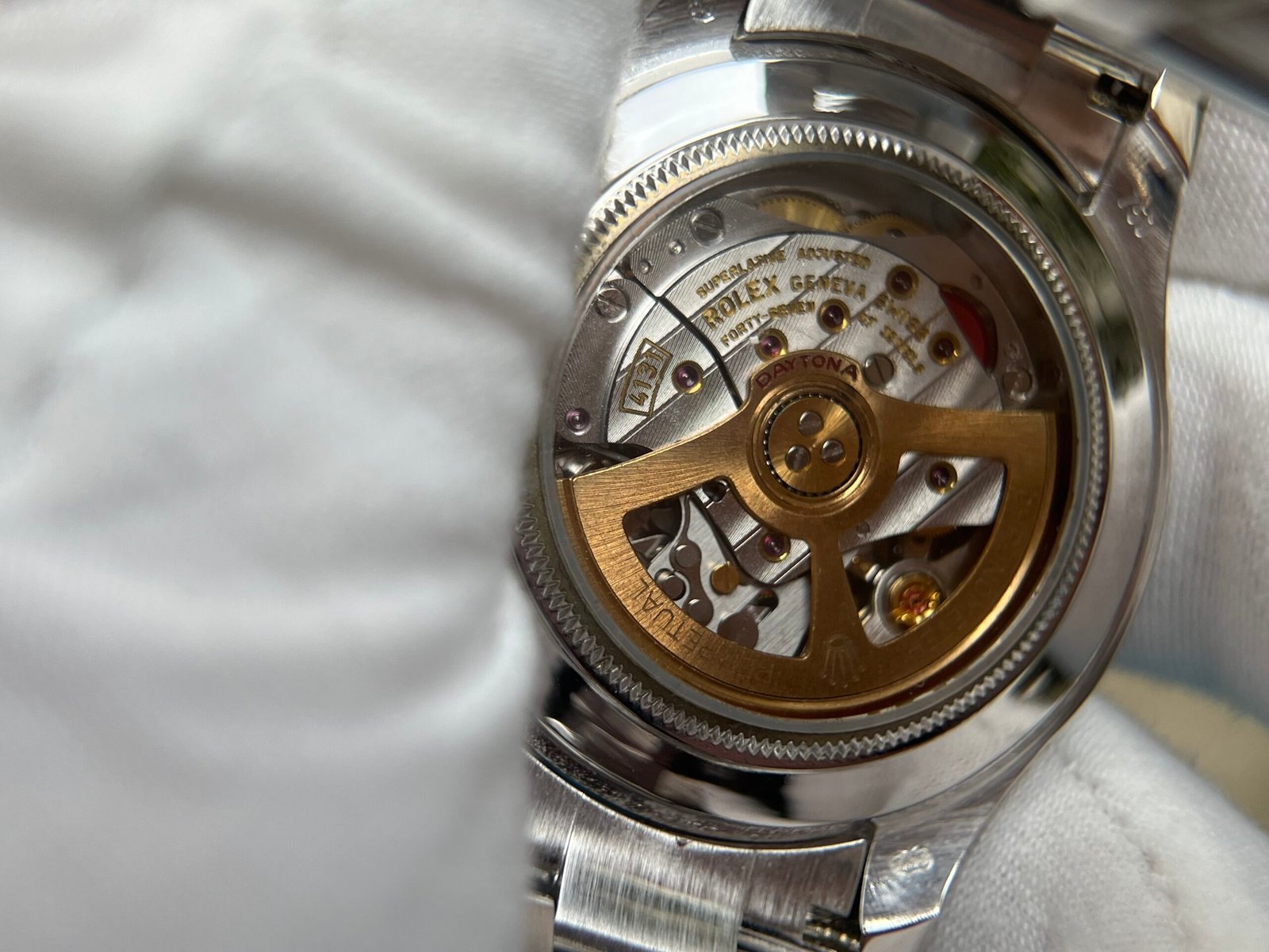 2023 Daytona 126506 Ice Blue Crystal Dial Tungsten shell Case Wrap real platinum 227 grams - Image 22