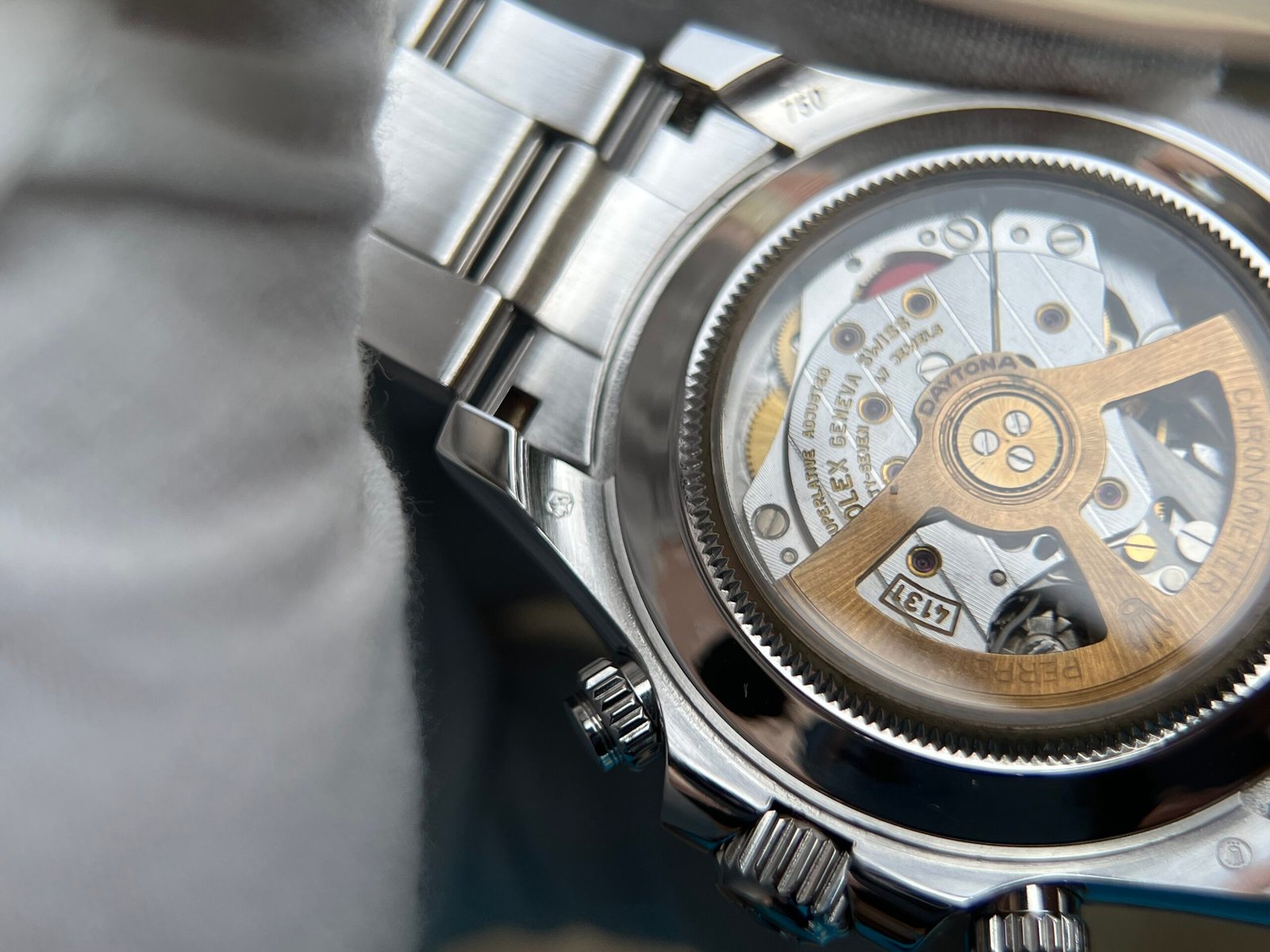 2023 Daytona 126506 Ice Blue Crystal Dial Tungsten shell Case Wrap real platinum 227 grams - Image 23