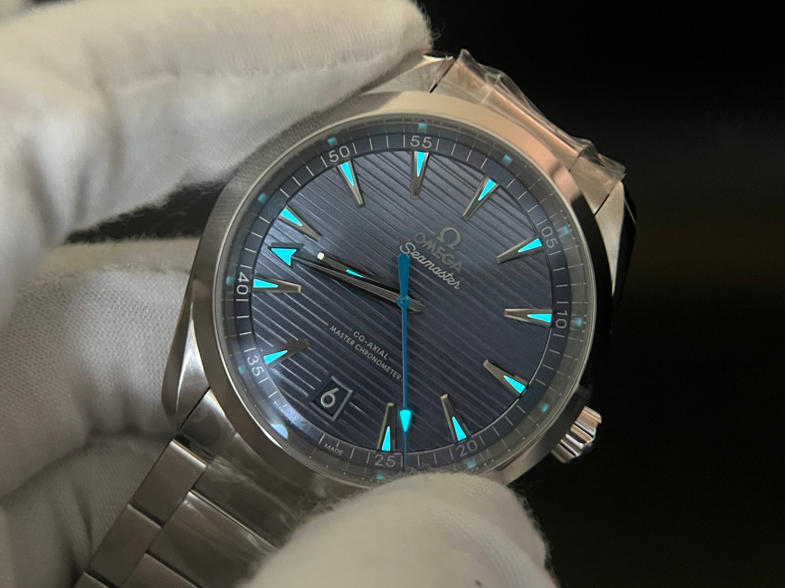 Aqua Terra 150M Master VSF 1:1 Best Edition Summer Blue Dial on SS Bracelet A8900 Super Clone - Image 10