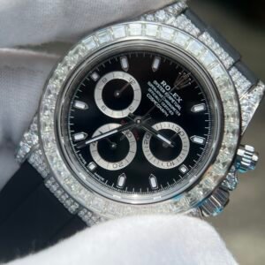 Daytona 126539 moissanite Bezel Custom Modified SA4130 (Based on Clean Factory Daytona)