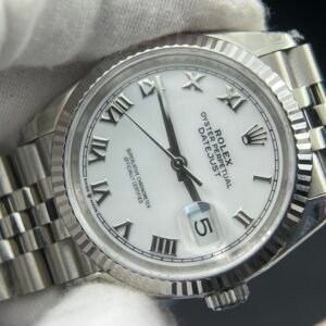 DateJust 36 SS 126234 VSF 1:1 Best Edition 904L Steel White Roman Dial on Jubilee Bracelet VS3235