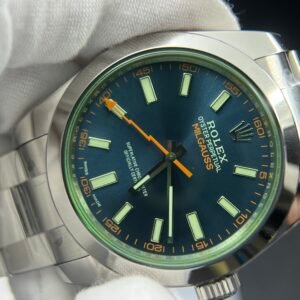 Milgauss 116400 GV 904L Steel VSF 1:1 Best Edition Blue Dial on Bracelet DD3131